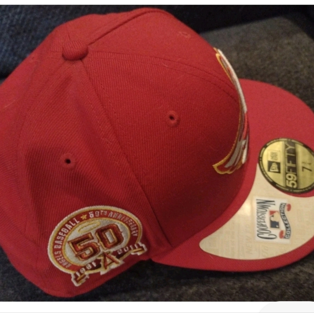 New Era 59Fifty LA Angels 50th Anniversary 1961-2011 Cooperstown Collection